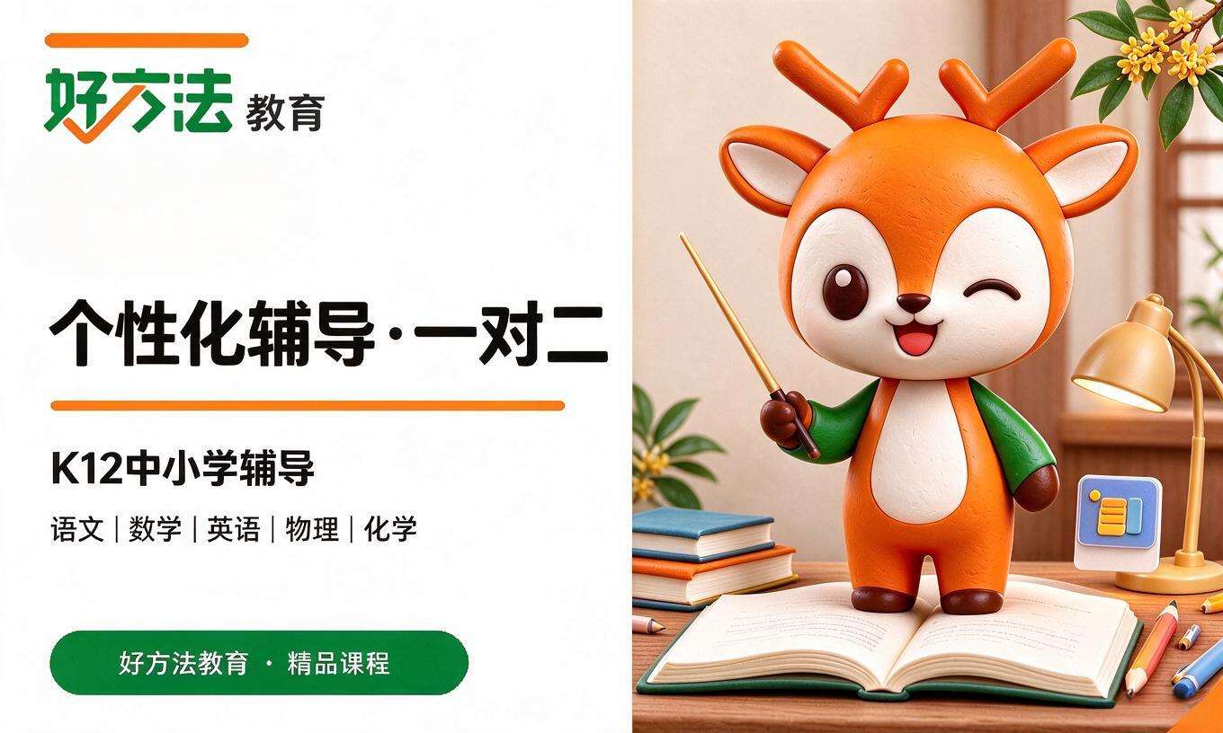 个性化辅导&middot;一对二（小学一年级至高三&middot;语数英物化）